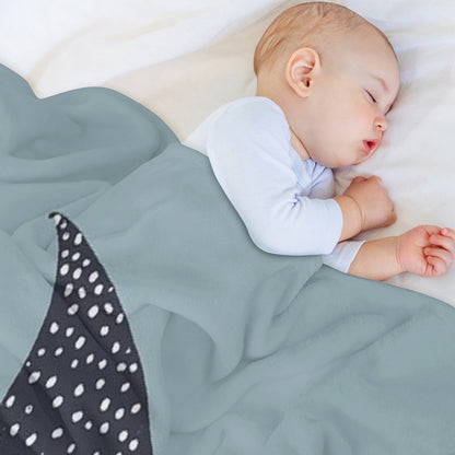 Stingray Fish Illustration Throw Blanket