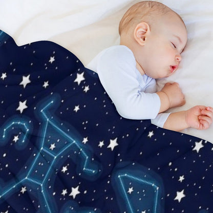 Star Clusters Throw Blanket