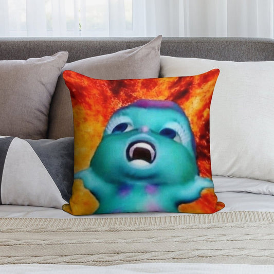 Bibble Meme Soft Durable Construction Throw Pillow