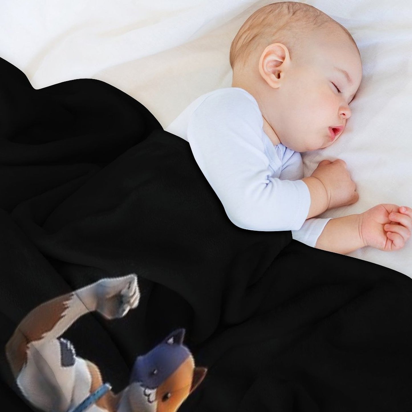 Meowscles Throw Blanket