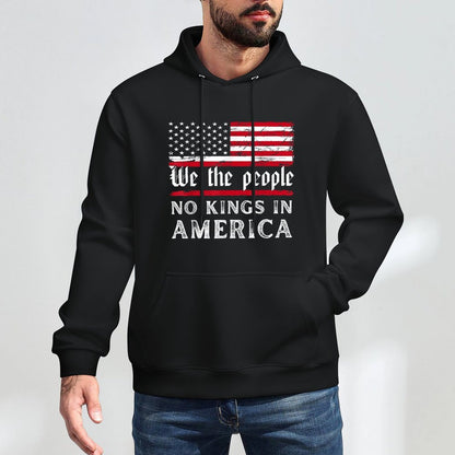 No Kings In America We The People Unisex Design Hoodie