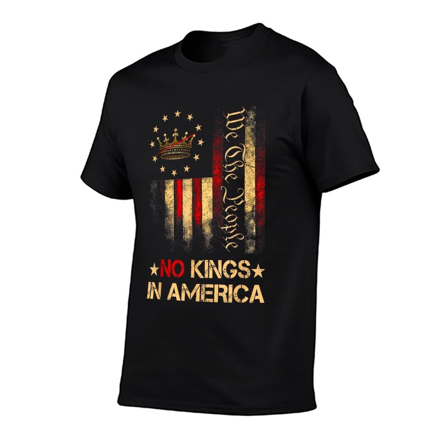 Patriotic Pro-Democracy Protest June 14 No Kings In America  Relaxed-fit T-Shirt