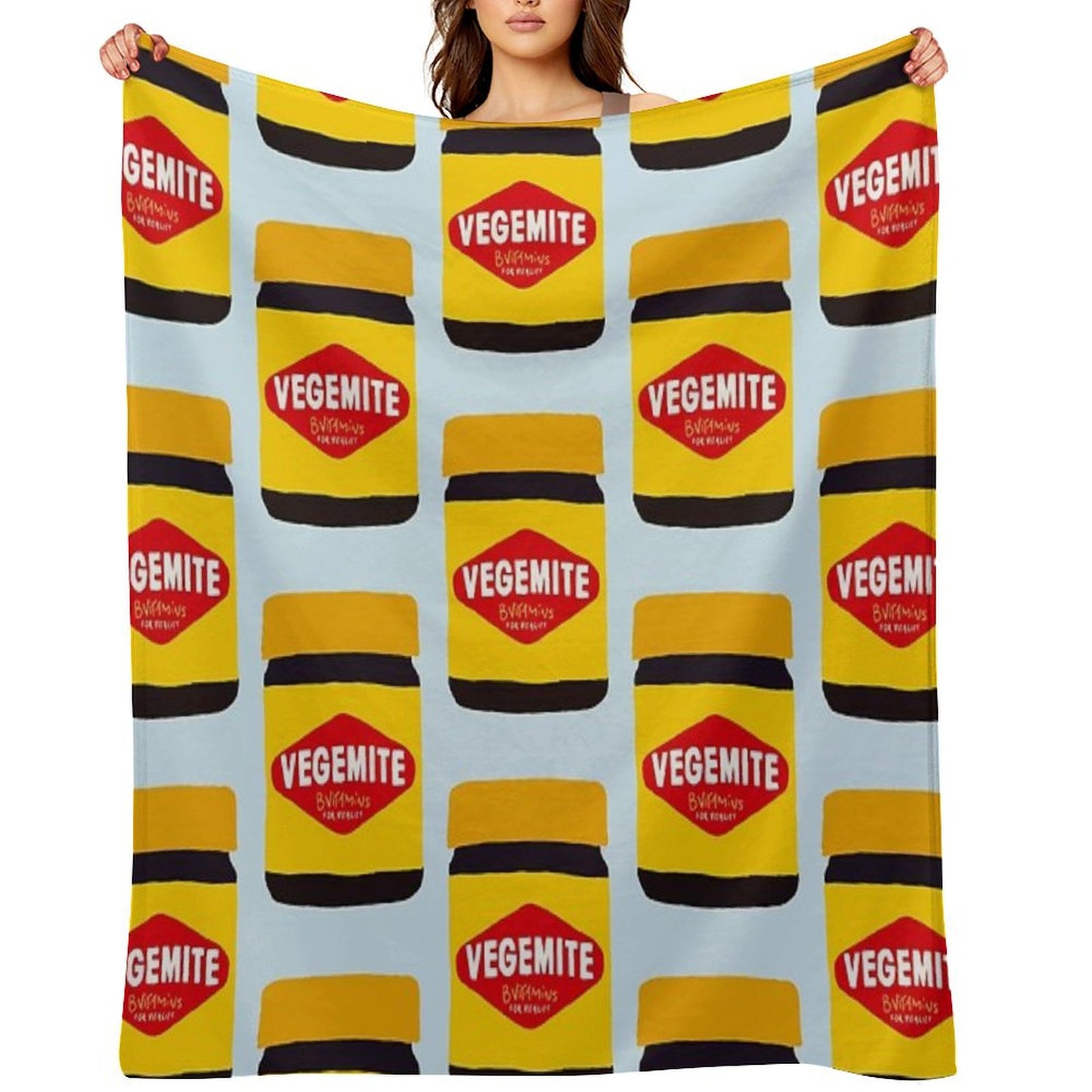 Vegemite Throw Blanket