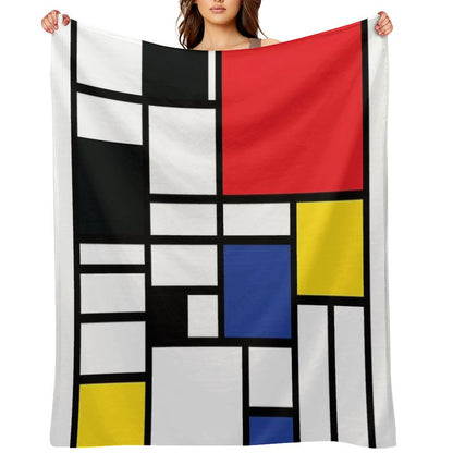 De Stijl #1 Throw Blanket