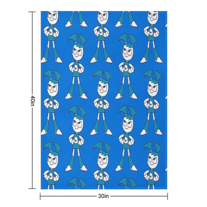 Grid Iron Glory Throw Blanket