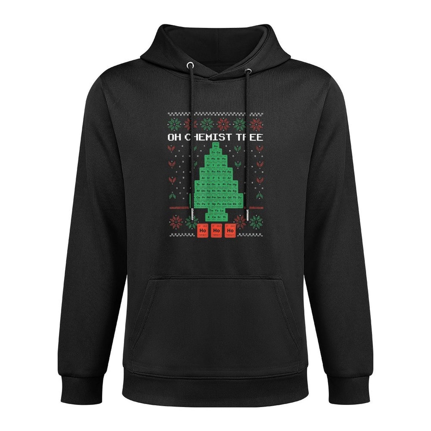 Oh Chemist Tree Merry Christmas Ugly Chemistree Chemistry Pilling-Resistant Hoodie