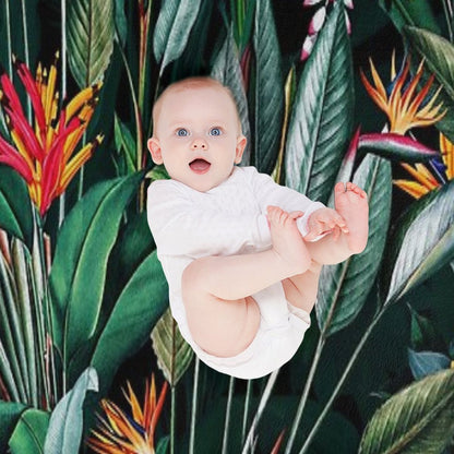 Midnight Garden V Throw Blanket