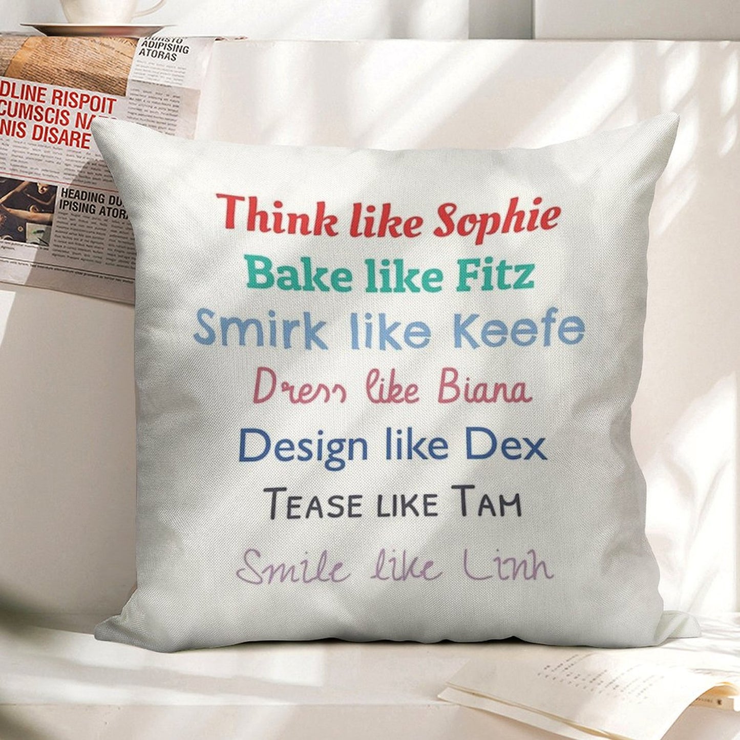 Keeper of The Lost Cities Spectacular Seven Linen Throw Pillow Cover