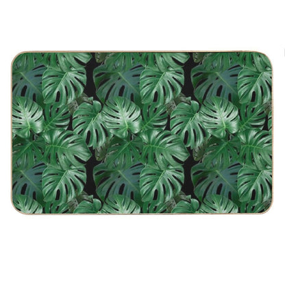 Monstera Madness Bath Mat