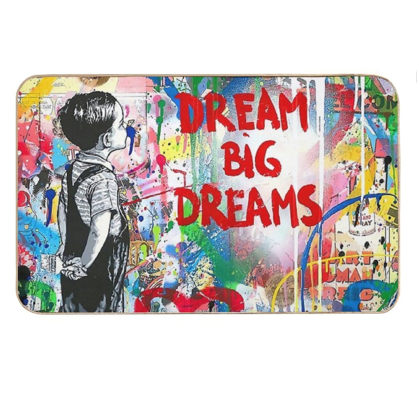 Banksy Bath Mat