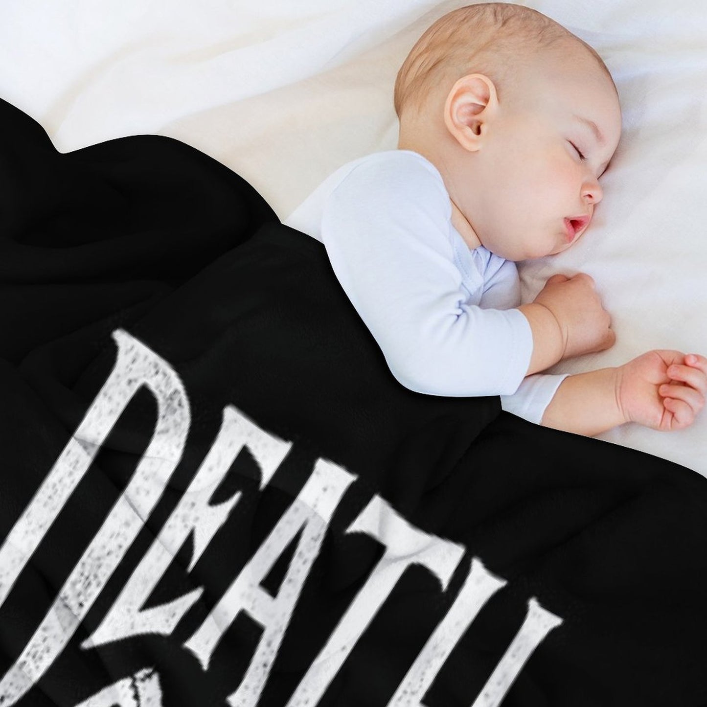 Death By Pizza Throw Blanket