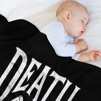 Death By Pizza Throw Blanket