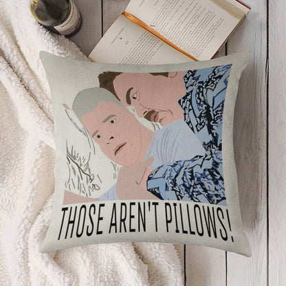 Those Aren’t Pillows! Linen Throw Pillow Cover