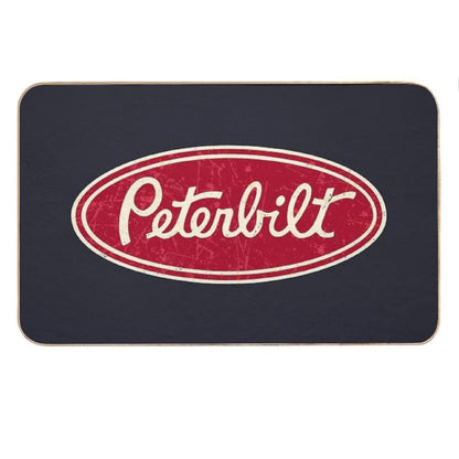 Peterbilt Truck Racing Vintage Bath Mat