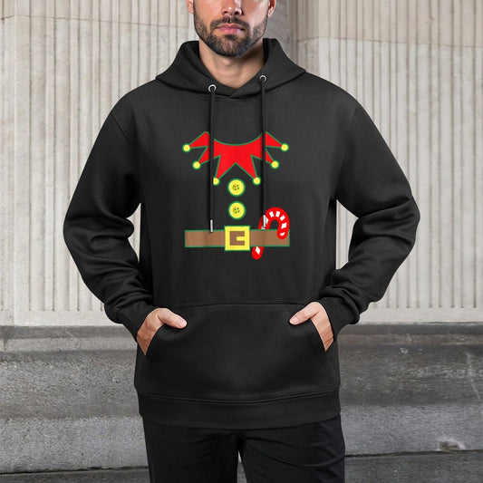 Halloween Elf Costume For Kids Men  Women Versatile Streetwear Hoodie