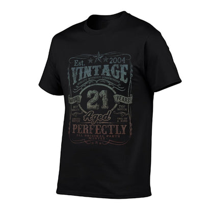 Vintage 2004 Limited Edition Shirt 21 Year Old 21st Birthday T-Shirt