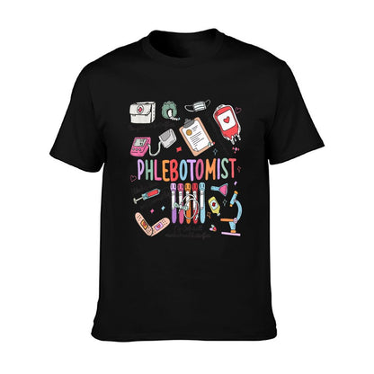 Women Phlebotomist Tech Phleb Tech Nurse Appreciation T-Shirt