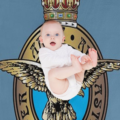 Royal Air Force Badge Throw Blanket