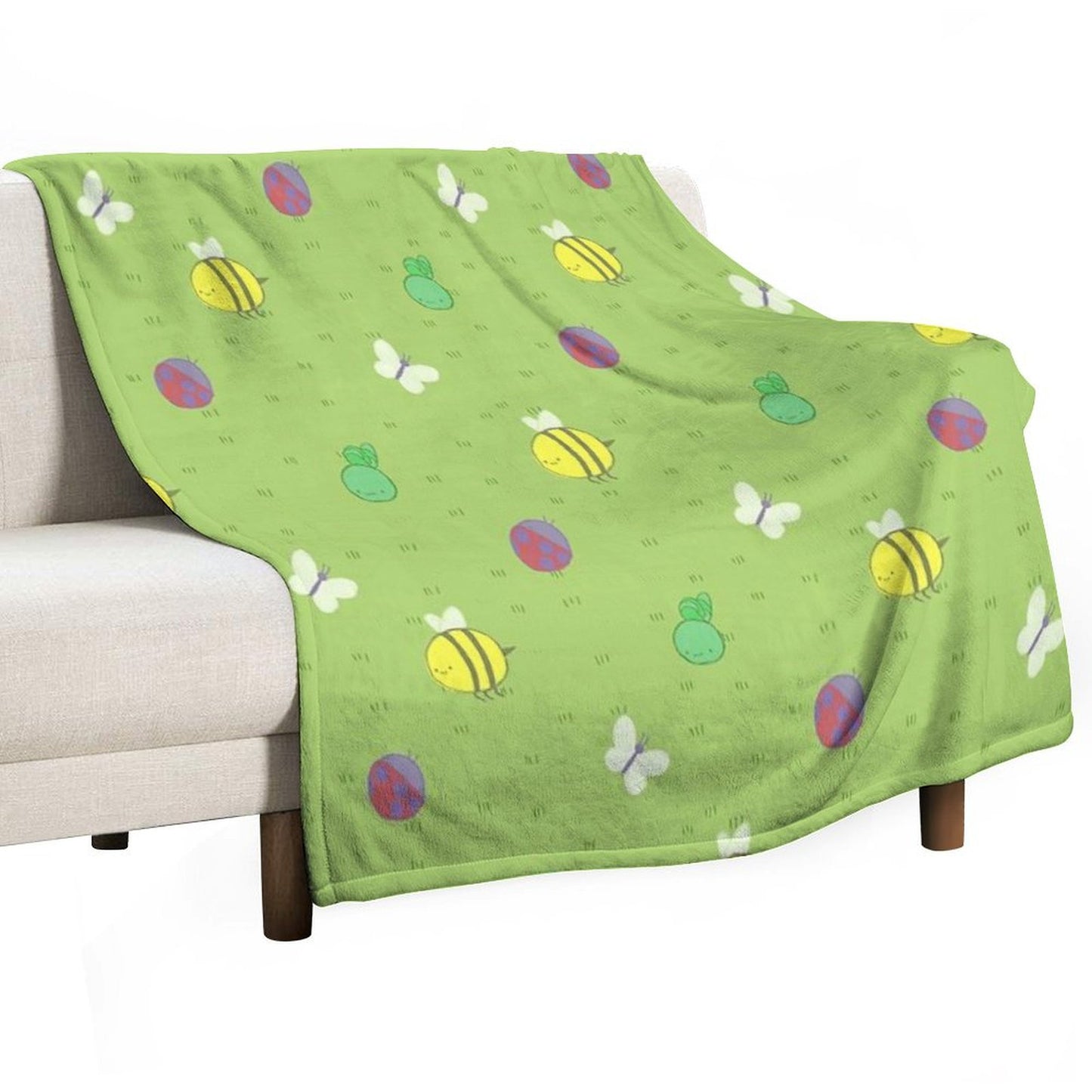 Adventure Time™ End Credits Pattern Throw Blanket