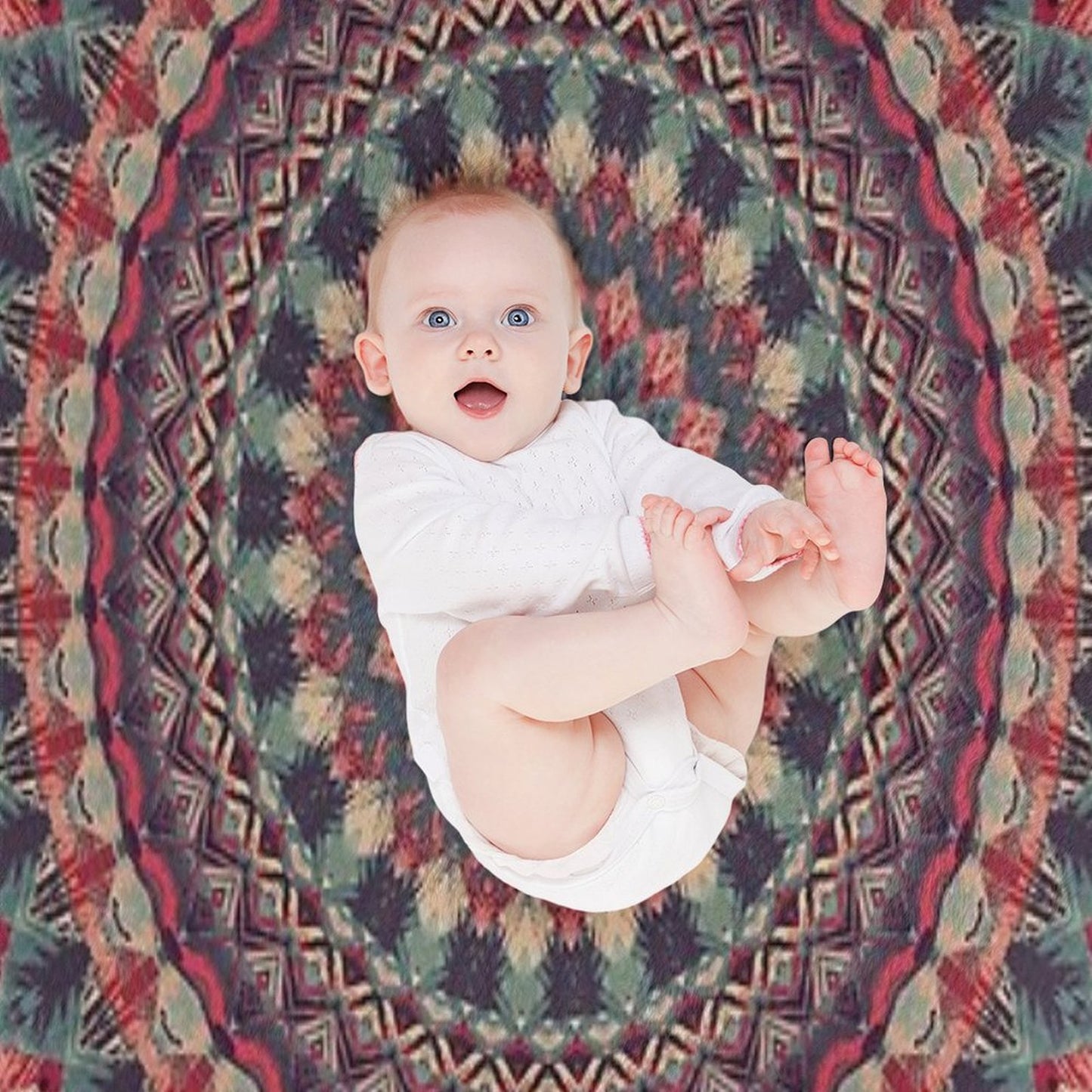 Mandala 126 Throw Blanket