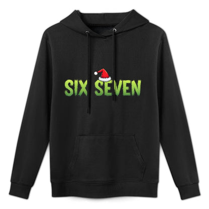 Six Seven Christmas 67 Kidsns Boys Funny Humor 67 Meme All-Day Comfort Hoodie