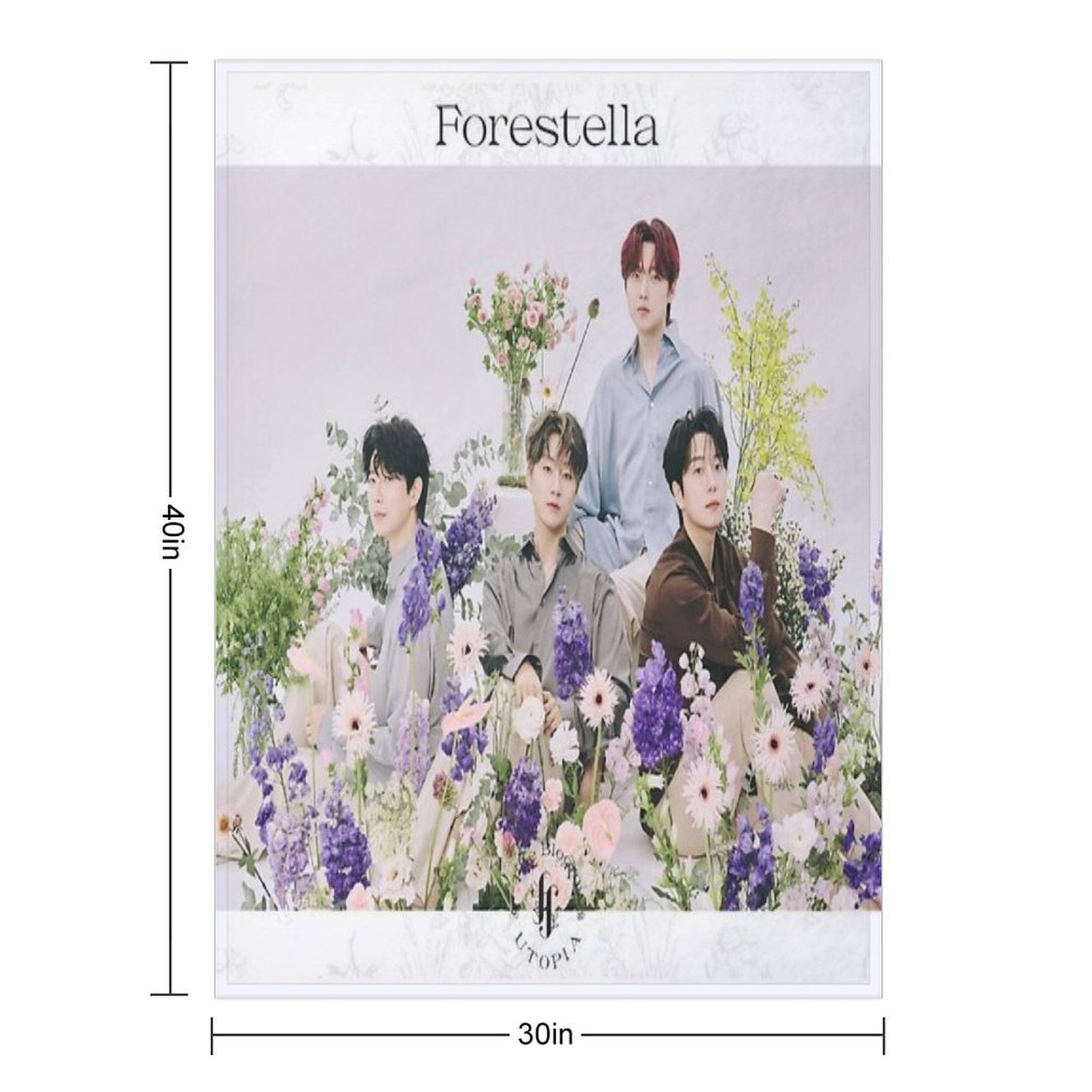 Forestella Throw Blanket