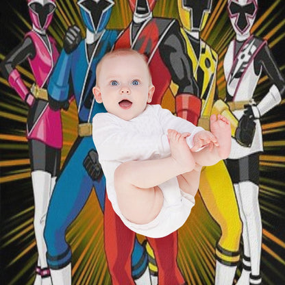 Ninja Ranger Throw Blanket