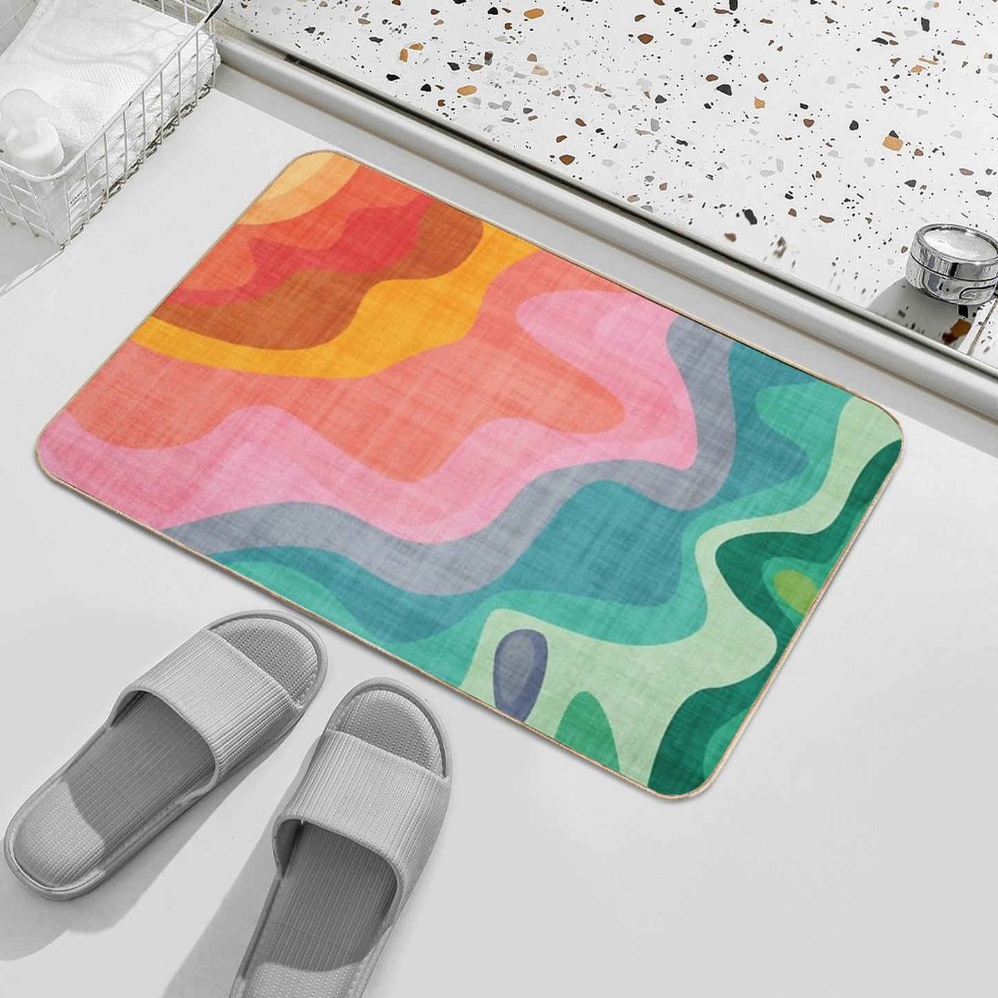 Flouncy Flouncy Bath Mat