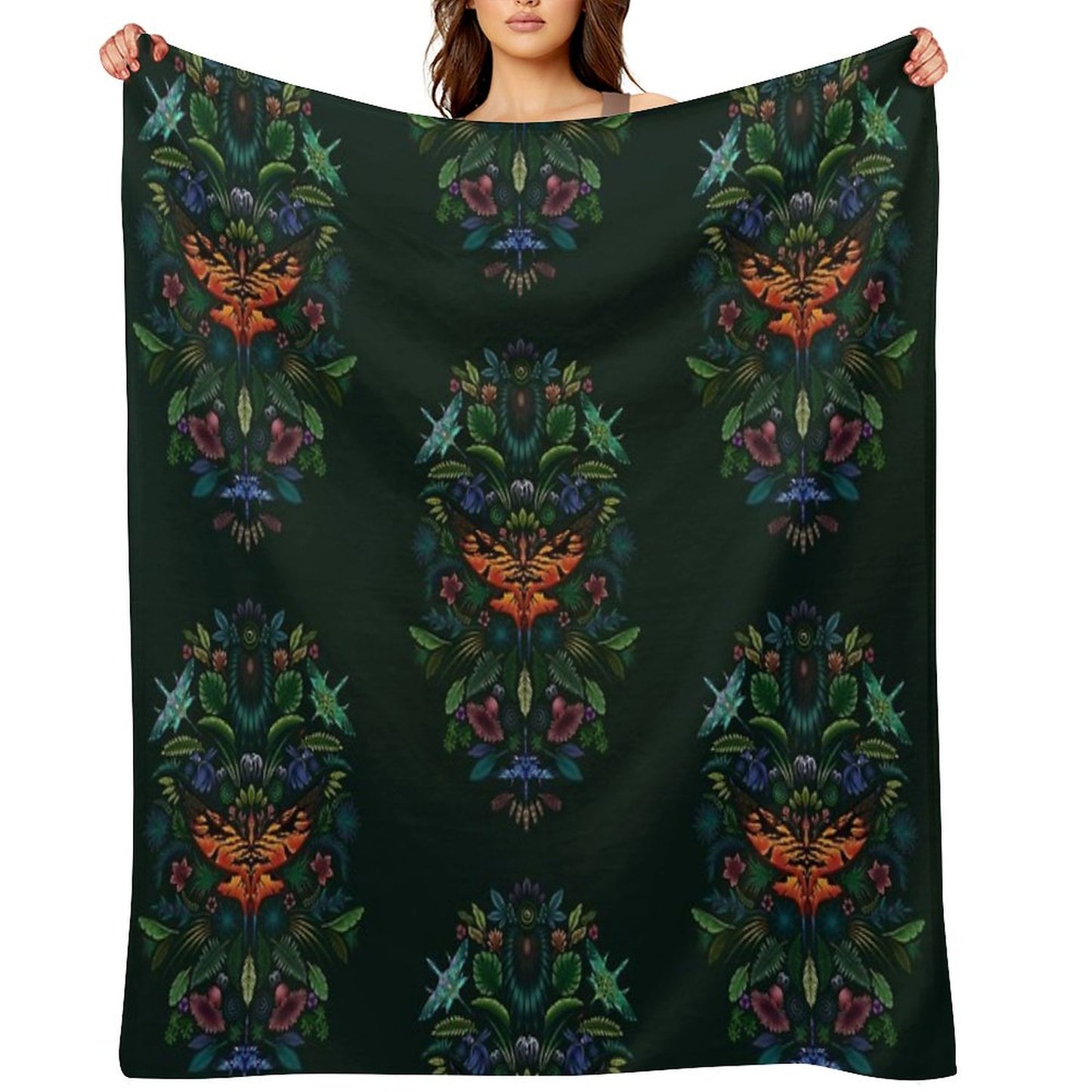 Pandora Forest Throw Blanket