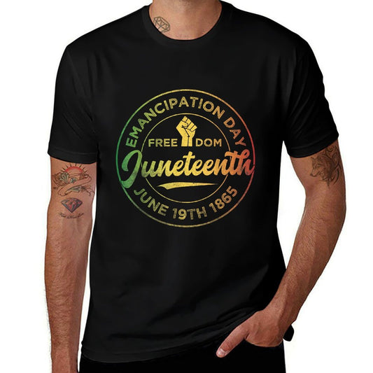 Juneteenth African American Black History June 19th 1865  Moisture-wicking T-Shirt