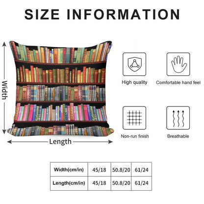 Jane Austen Antique Books, British Antique Books Soft Fade-Resistant Throw Pillow