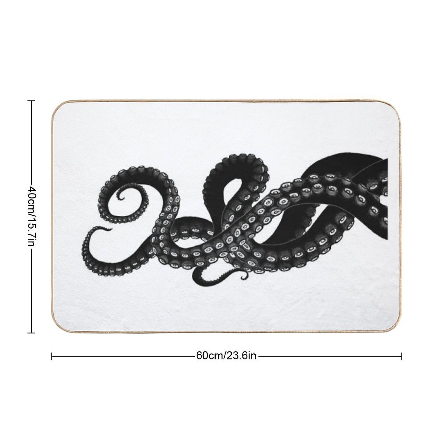 Get Kraken Bath Mat