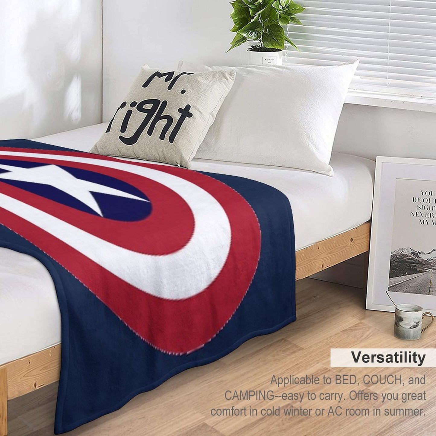 Super Hero Throw Blanket