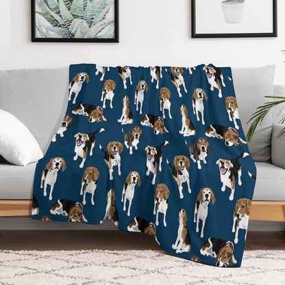 Beagle Throw Blanket