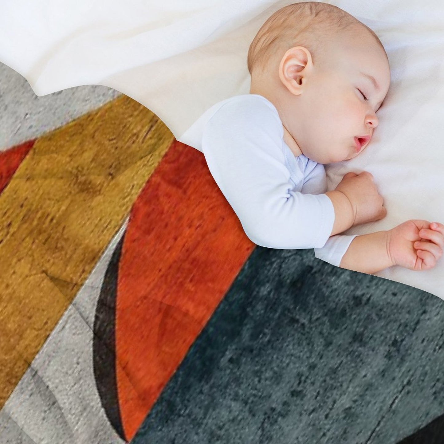 Geometric Shapes Throw Blanket
