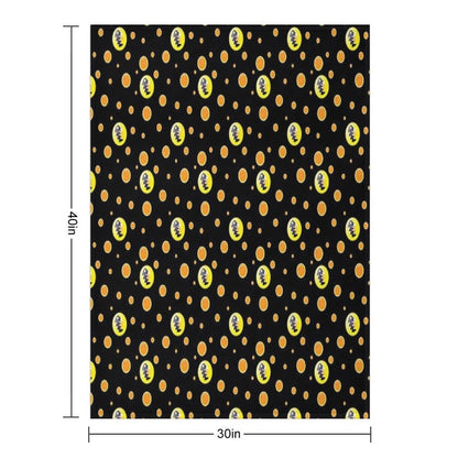 Salmon Egg Throw Blanket