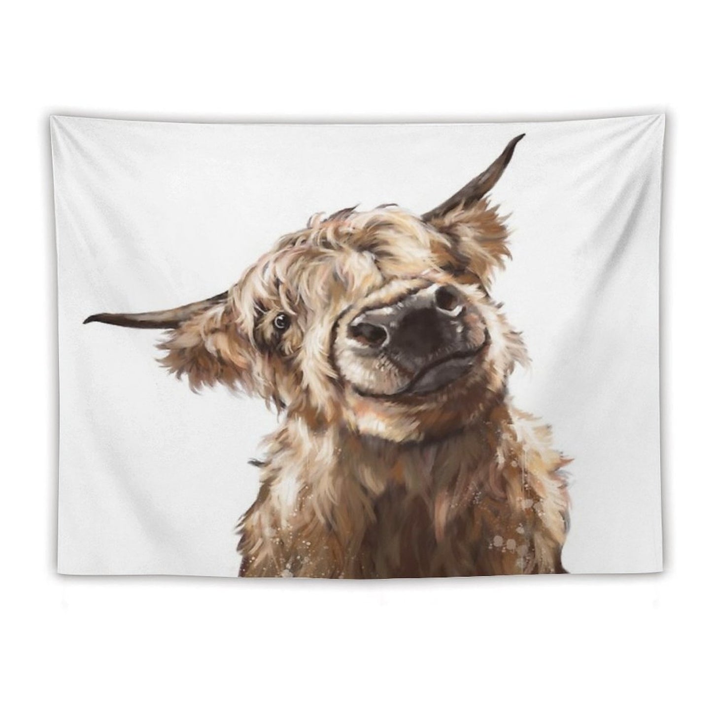 Highland Cow Tapestry