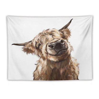 Highland Cow Tapestry