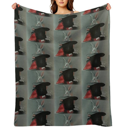 The Magician's Wares Throw Blanket