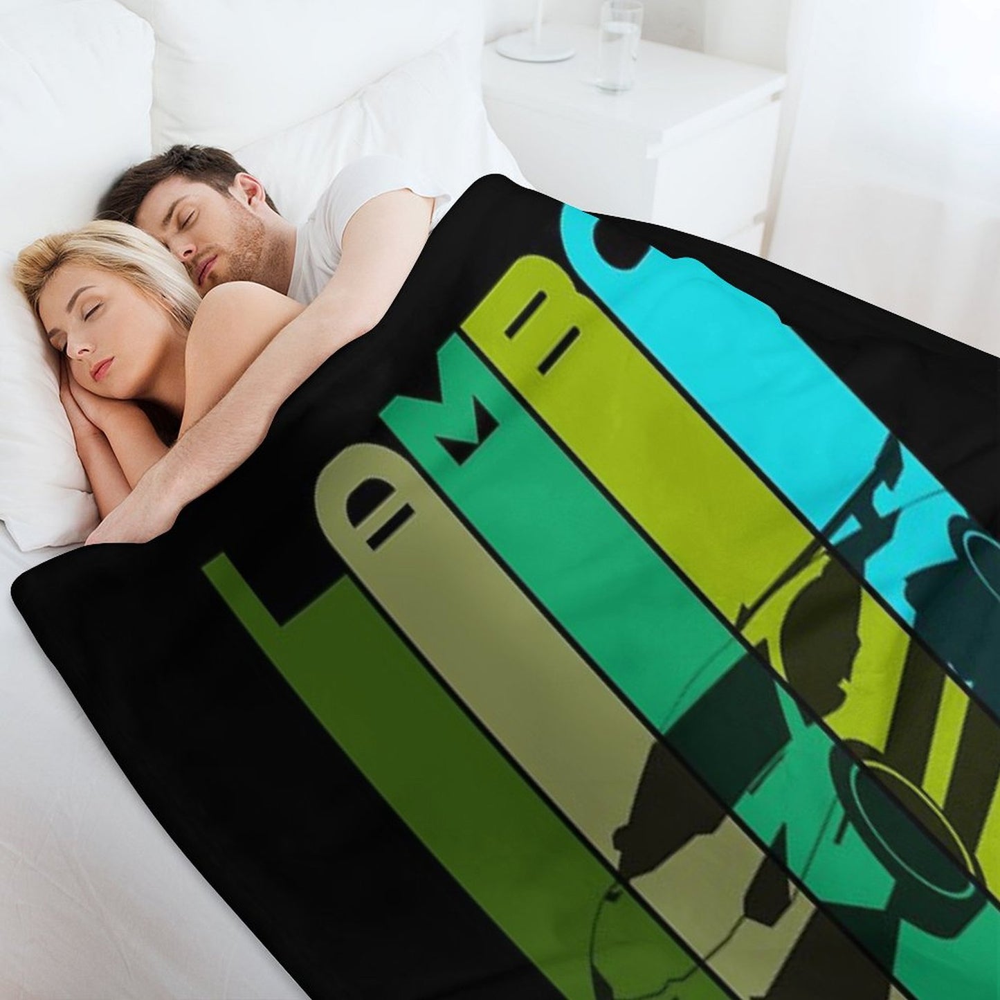 I Love My Lamborghini Throw Blanket