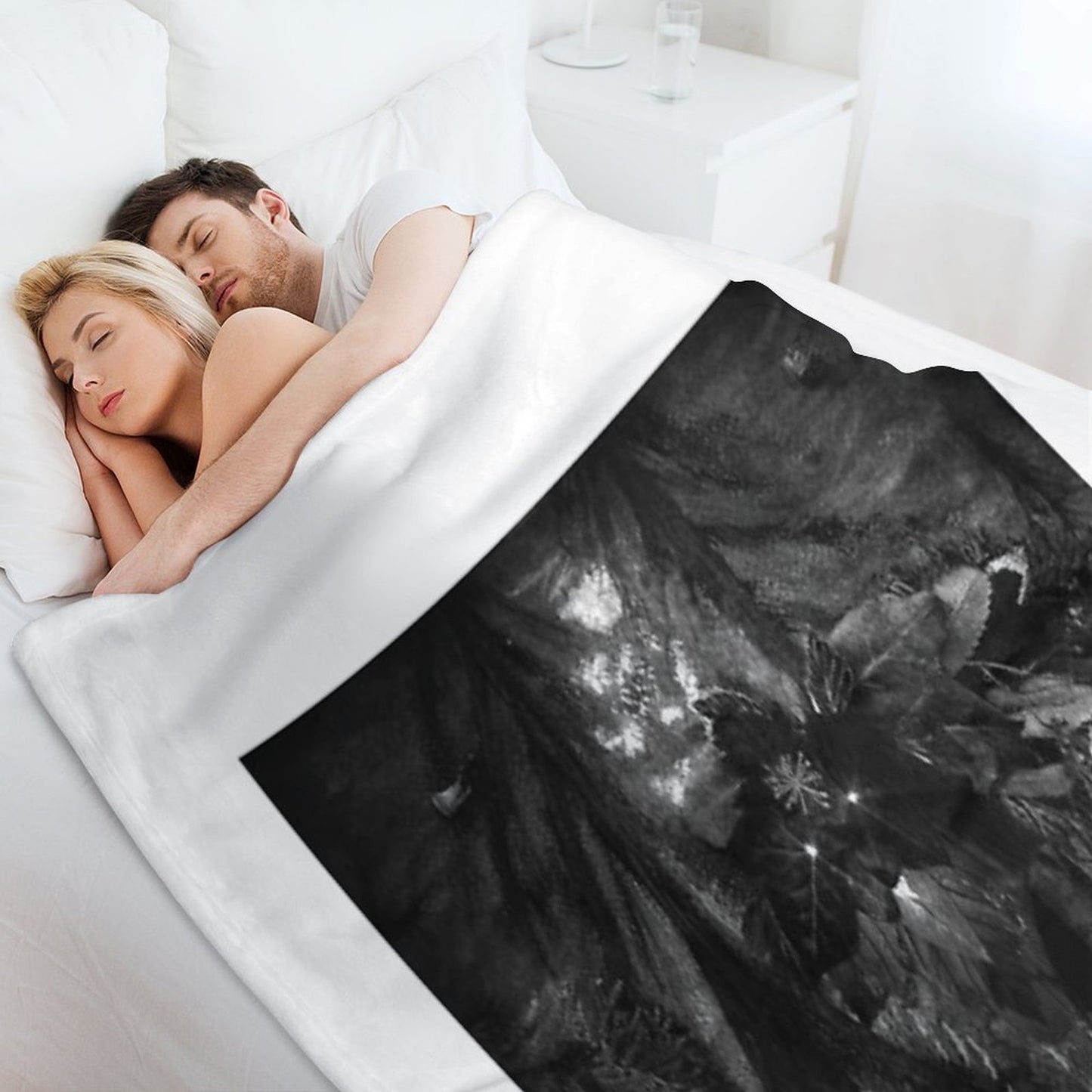 Moonlight #2 Throw Blanket