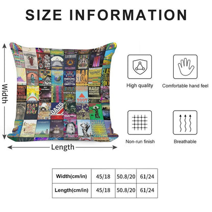 Glastonbury Festival Soft Home Decor Throw Pillow