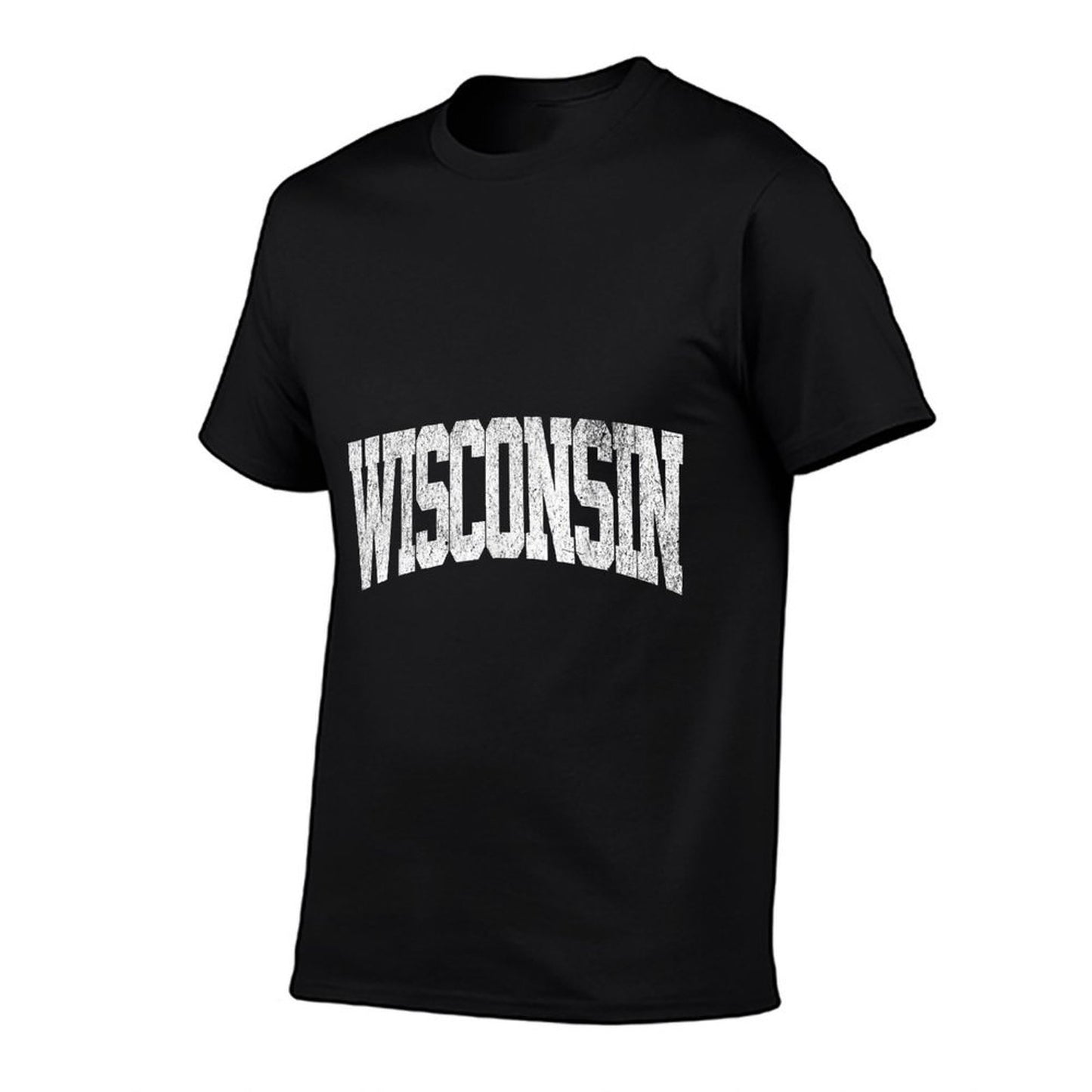 Wisconsin Vintage City  Cotton T-Shirt