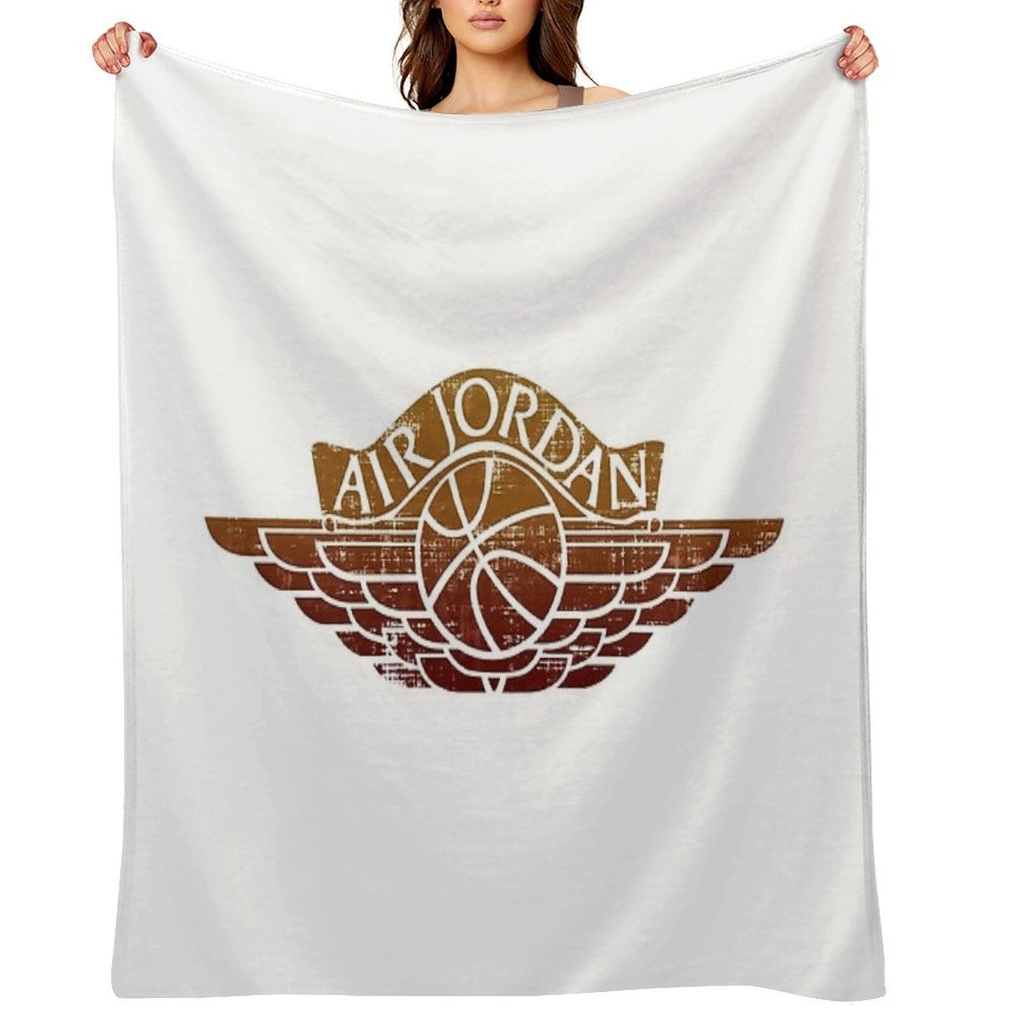 Air Jordan Wings Throw Blanket