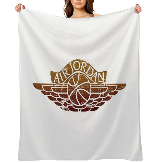 Air Jordan Wings Throw Blanket
