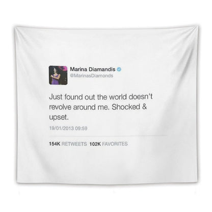 Marina And The Diamonds Tweet Tapestry Tapestry