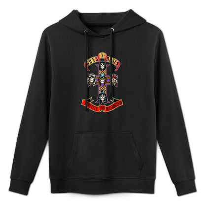 Guns N Roses Official Cross Medium-Weight Fabric Hoodie