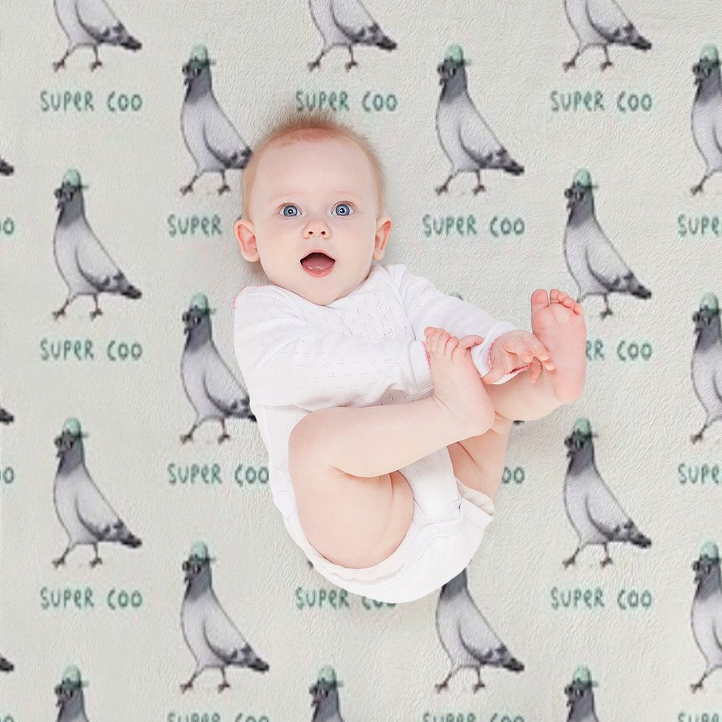 Super Coo Throw Blanket