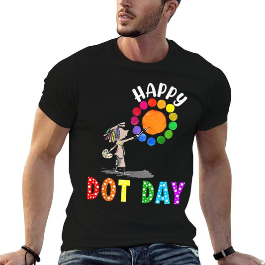 International Dot Day Kids Colorful Polka Dot Happy Dot Day  Vintage-inspired T-Shirt