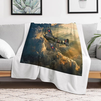 Spitfire Throw Blanket